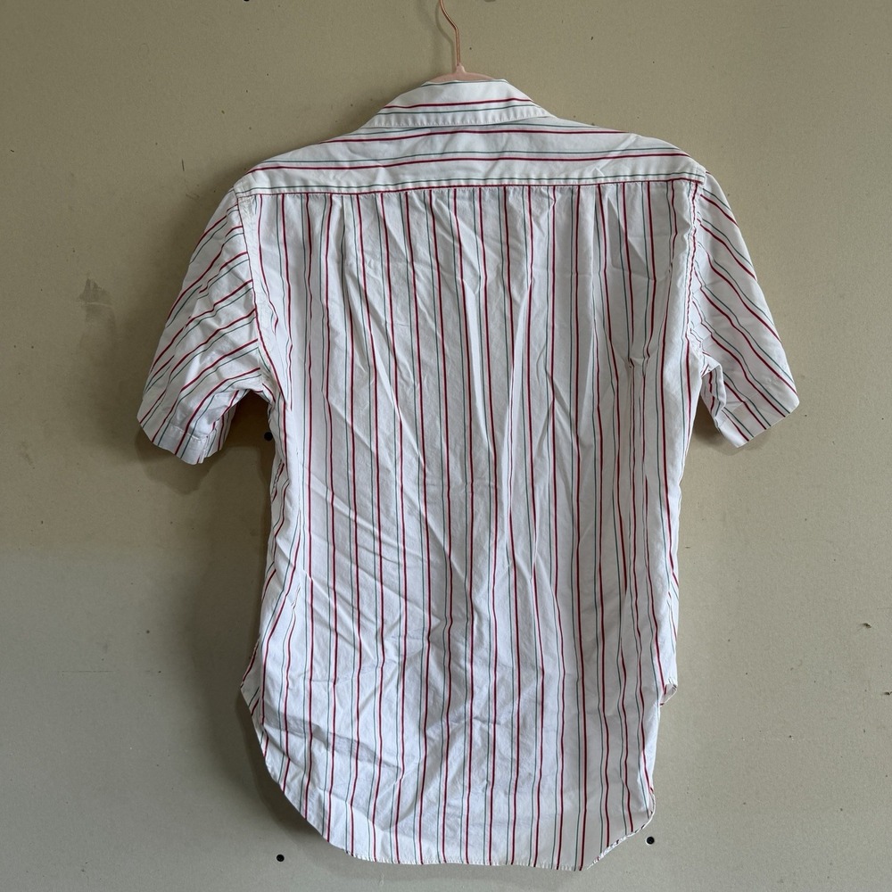 VTG 90s Ralph Lauren Blue Label Striped Shirt Womens 4 Sleeve Pony Preppy - Picture 4 of 8